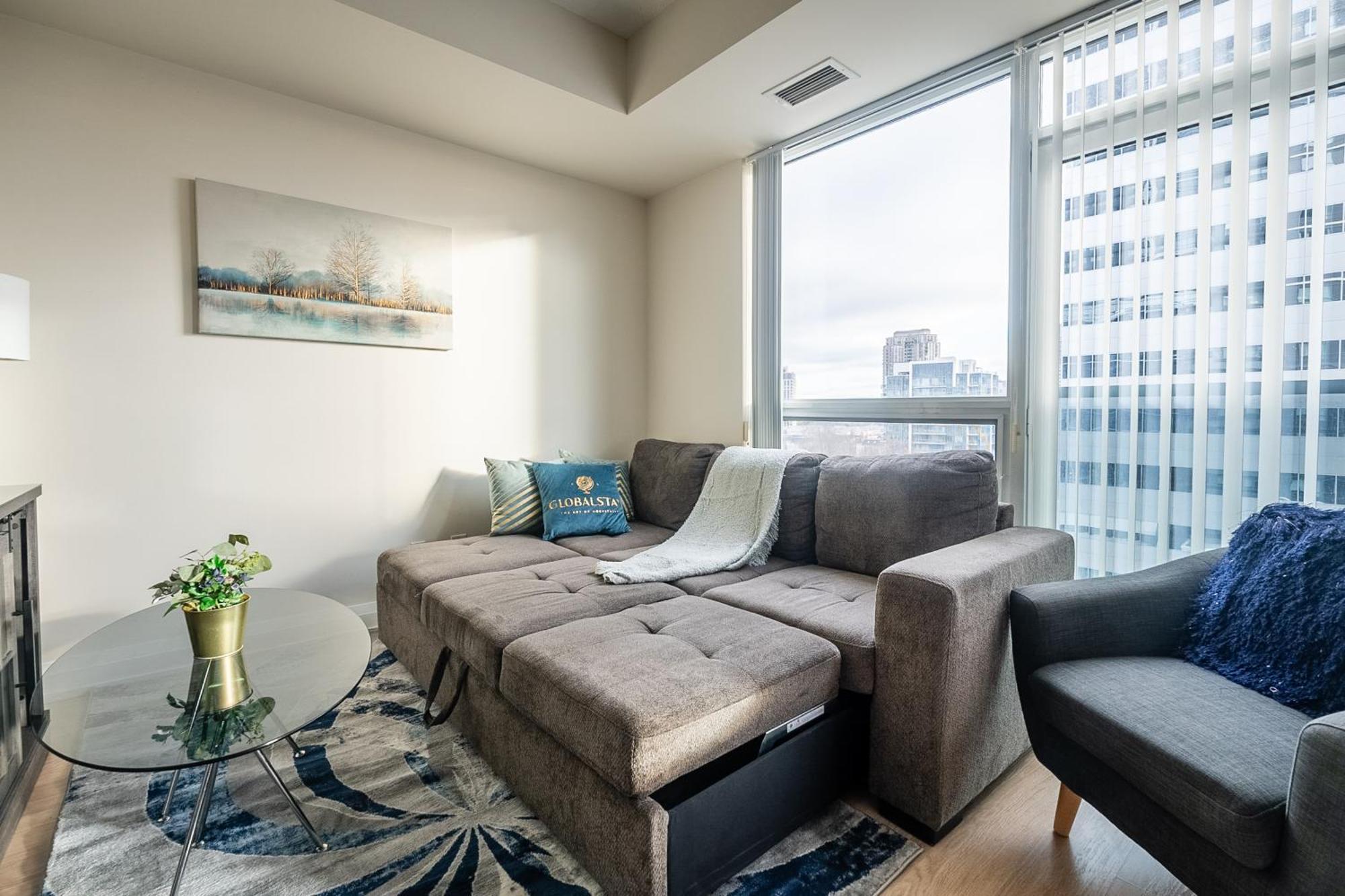 Globalstay Modern Apartments In North York Skyscraper Торонто Экстерьер фото