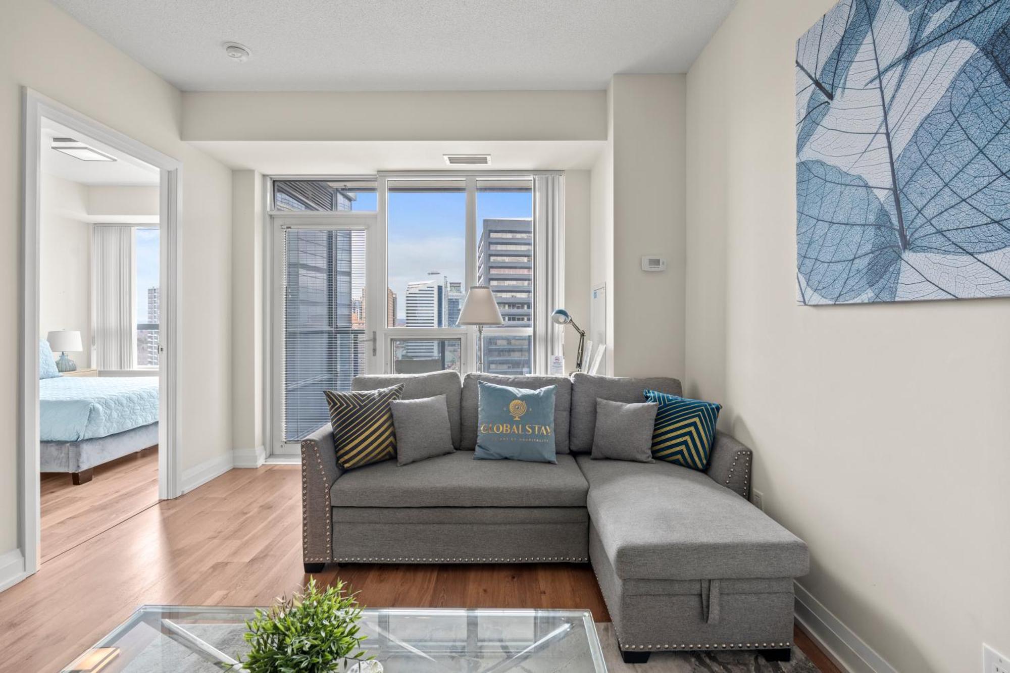 Globalstay Modern Apartments In North York Skyscraper Торонто Экстерьер фото